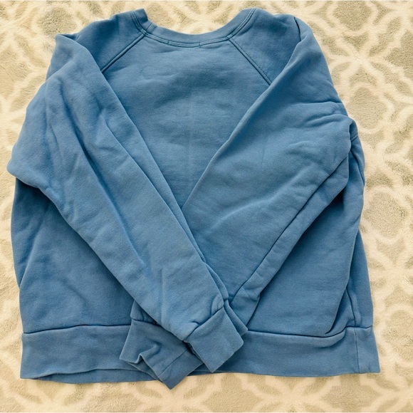 LIKE NEW🦋Reformation Jeans Blue Sweatshirt size XS - Picture 4 of 6